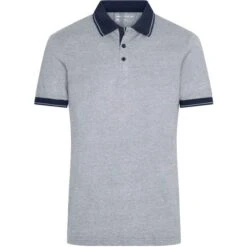 James & Nicholson JN706 - Men´s Heather Polo -Nicholson Boutique aHR0cDovL21lZGlhMi5kZXNpZ25wYXJ0bmVyLmZyL2MvcC8xNzcyMi8xNzcyMi0yMDI0NS0xLmpwZw