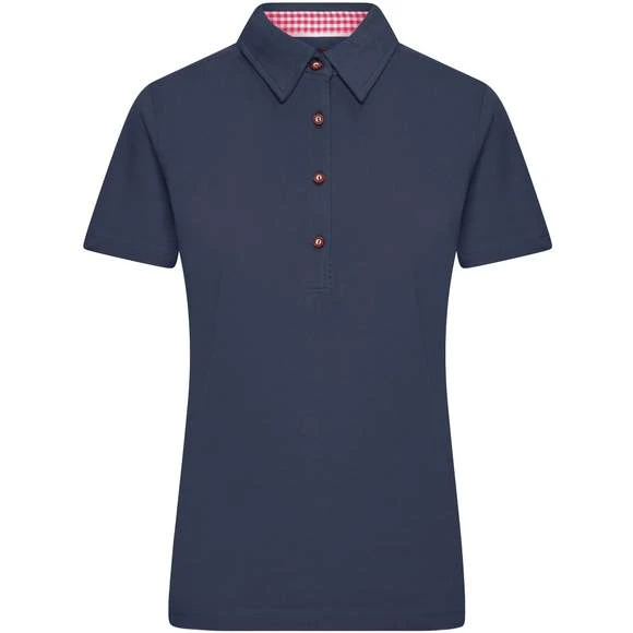 James & Nicholson JN715 - Ladies´ Traditional Polo 2 James & Nicholson JN715 - Ladies´ Traditional Polo – Image 2