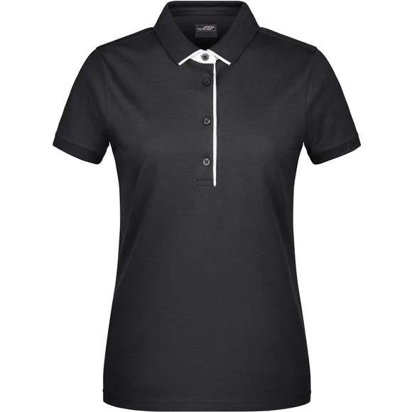 James & Nicholson JN725 - Ladies´ Polo Single Stripe 2 James & Nicholson JN725 - Ladies´ Polo Single Stripe – Image 2