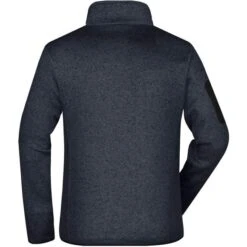 James & Nicholson JN762 - Men´s Knitted Fleece Jacket -Nicholson Boutique aHR0cDovL21lZGlhMi5kZXNpZ25wYXJ0bmVyLmZyL2MvcC8xNzczNi8xNzczNi0yMDI1Ni0yLmpwZw