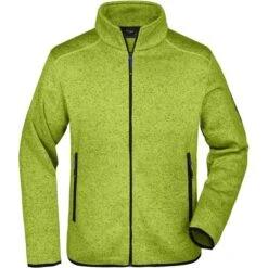 James & Nicholson JN762 - Men´s Knitted Fleece Jacket -Nicholson Boutique aHR0cDovL21lZGlhMi5kZXNpZ25wYXJ0bmVyLmZyL2MvcC8xNzczNi8xNzczNi0yMDI1Ny0xLmpwZw