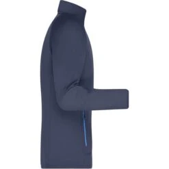 James & Nicholson JN764 - Men´s Stretchfleece Jacket -Nicholson Boutique aHR0cDovL21lZGlhMi5kZXNpZ25wYXJ0bmVyLmZyL2MvcC8xNzczOC8xNzczOC0xMDg3NC0zLmpwZw