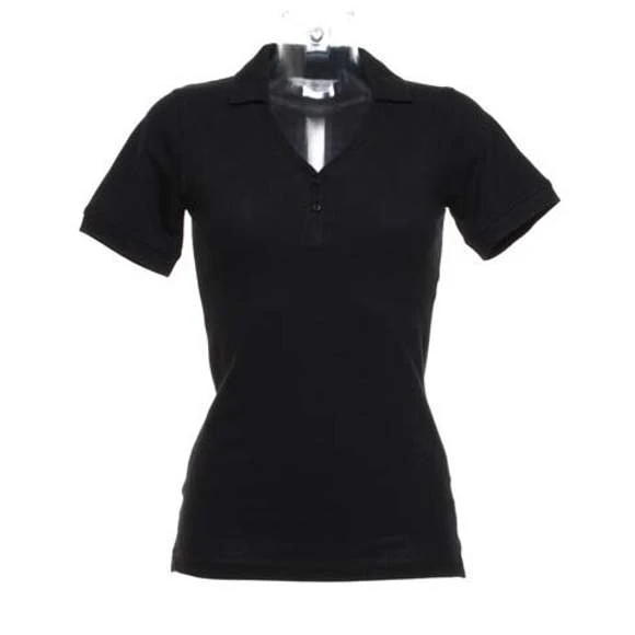 KK732 - Sophia V-Neck Polo 4 KK732 - Sophia V-Neck Polo – Image 4