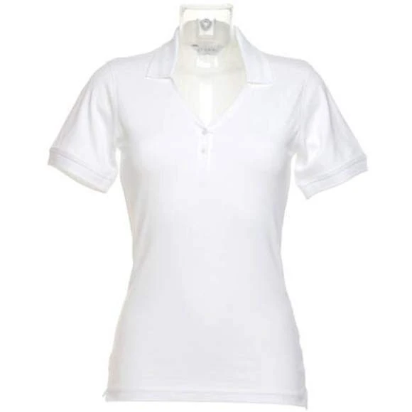 KK732 - Sophia V-Neck Polo 2 KK732 - Sophia V-Neck Polo – Image 2