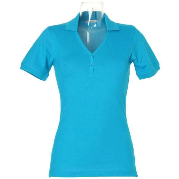 KK732 - Sophia V-Neck Polo 6 KK732 - Sophia V-Neck Polo – Image 6