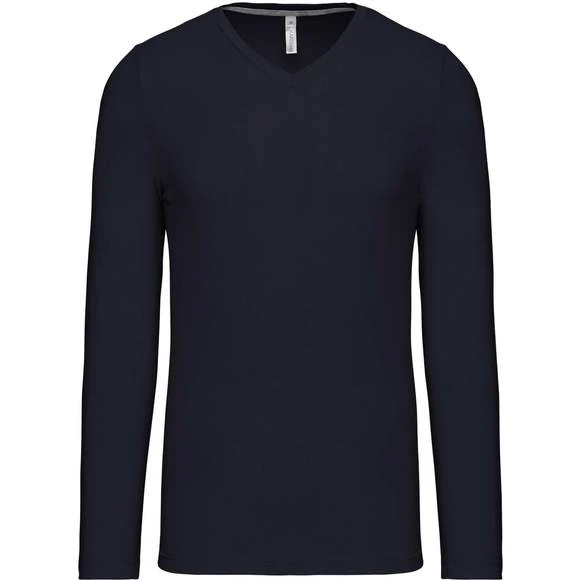 KARIBAN K358 - T-shirt Col V Manches Longues 16 KARIBAN K358 - T-shirt Col V Manches Longues – Image 16