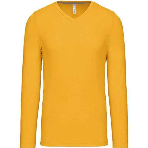 KARIBAN K358 - T-shirt Col V Manches Longues 4 KARIBAN K358 - T-shirt Col V Manches Longues – Image 4