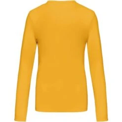 KARIBAN K382 - T-shirt Col V Manches Longues Femme -Nicholson Boutique aHR0cDovL21lZGlhMi5kZXNpZ25wYXJ0bmVyLmZyL2MvcC8zNjMyLzM2MzItMTM0My0yLmpwZw