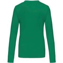 KARIBAN K382 - T-shirt Col V Manches Longues Femme -Nicholson Boutique aHR0cDovL21lZGlhMi5kZXNpZ25wYXJ0bmVyLmZyL2MvcC8zNjMyLzM2MzItMTMzOC0yLmpwZw