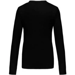 KARIBAN K382 - T-shirt Col V Manches Longues Femme -Nicholson Boutique aHR0cDovL21lZGlhMi5kZXNpZ25wYXJ0bmVyLmZyL2MvcC8zNjMyLzM2MzItMTUyMC0yLmpwZw