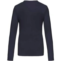 KARIBAN K383 - T-shirt Col Rond Manches Longues Femme -Nicholson Boutique aHR0cDovL21lZGlhMi5kZXNpZ25wYXJ0bmVyLmZyL2MvcC8zNjMzLzM2MzMtMTI2MS0yLmpwZw