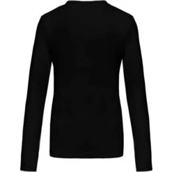 KARIBAN K383 - T-shirt Col Rond Manches Longues Femme -Nicholson Boutique aHR0cDovL21lZGlhMi5kZXNpZ25wYXJ0bmVyLmZyL2MvcC8zNjMzLzM2MzMtMTUyMC0yLmpwZw