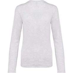 KARIBAN K383 - T-shirt Col Rond Manches Longues Femme -Nicholson Boutique aHR0cDovL21lZGlhMi5kZXNpZ25wYXJ0bmVyLmZyL2MvcC8zNjMzLzM2MzMtMTY1ODgtMi5qcGc