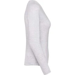 KARIBAN K383 - T-shirt Col Rond Manches Longues Femme -Nicholson Boutique aHR0cDovL21lZGlhMi5kZXNpZ25wYXJ0bmVyLmZyL2MvcC8zNjMzLzM2MzMtMTY1ODgtMy5qcGc